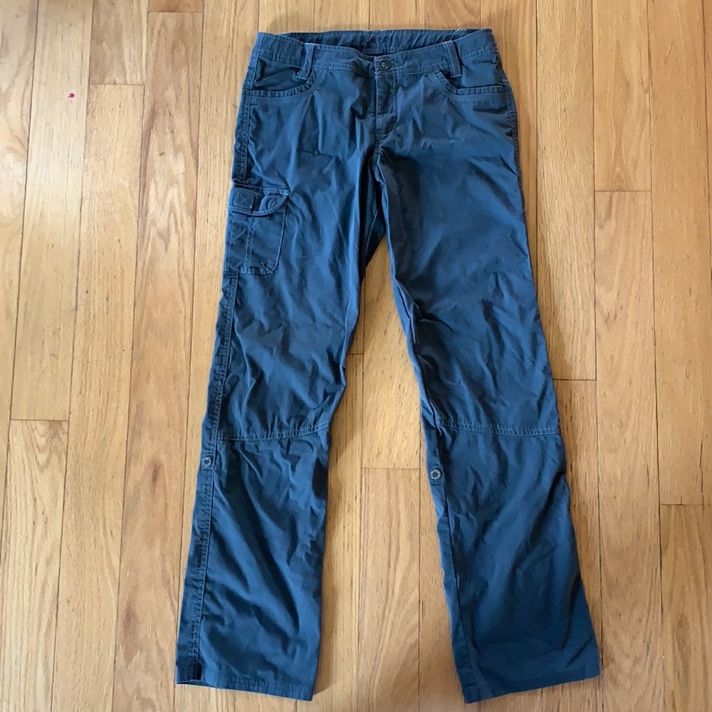 Kuhl Girls Size 14 Patina Dye Roll Up Hiking Pants